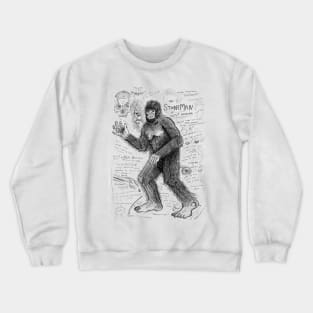 Stoneman Bigfoot Study Crewneck Sweatshirt